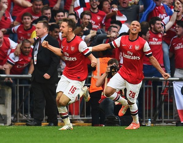 Scoring in the 2014 cup final was Ramsey's ultimate career moment.